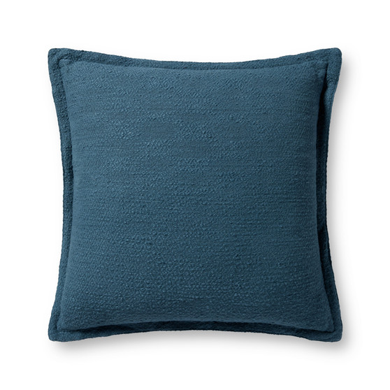 Chris Loves Julia x Loloi Morris Blue 22 x 22 Cover w Down Pillow