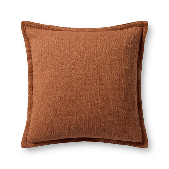 Chris Loves Julia x Loloi Morris Orange 22 x 22 Cover w Down Pillow