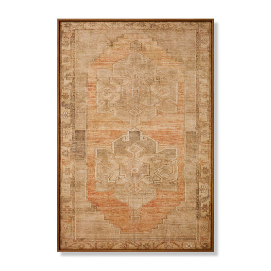Loloi Barcelona Gold  Brown 5-1 x 3-5 Wall Art