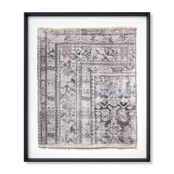 Loloi Aleppo Black  Ivory 2-9 x 3-3 Wall Art