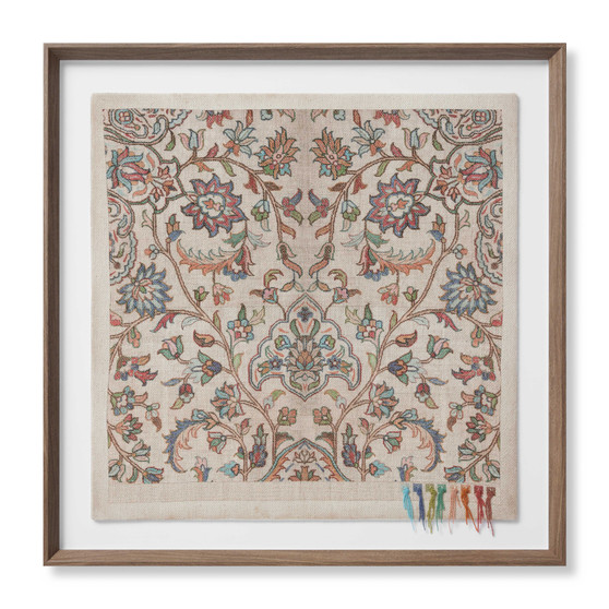 Loloi Rug Map Primary Multi 2-1 x 2-1 Wall Art
