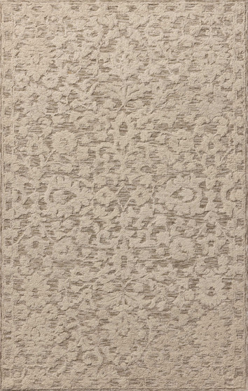 Loloi Prudence Stone  Ivory 18 x 18 Sample Rug