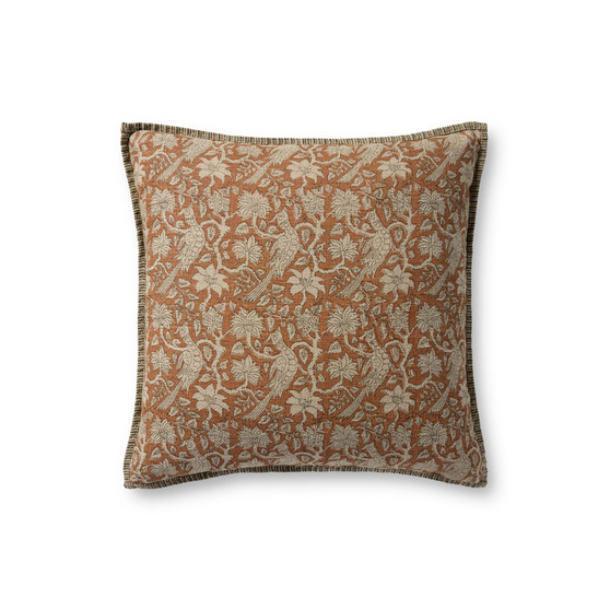 Loloi Rust 22 x 22 Cover wDown Pillow