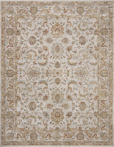Loloi Gaia Natural  Sunset 18 x 18 Sample Rug