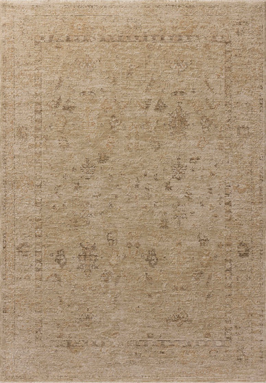 Loloi Willa Wheat  Natural 18 x 18 Sample Rug