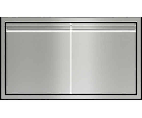 Wolf 36 Stainless Steel Short Dry Storage