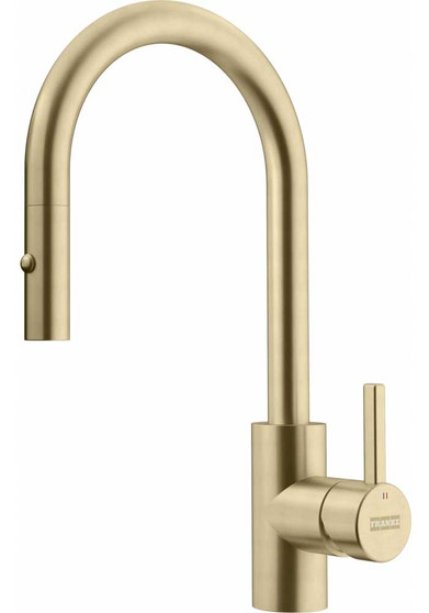 Franke Eos Neo Pull-Down Faucet in Champagne Gold