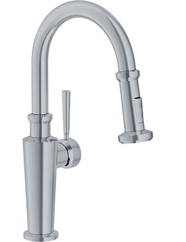 Franke Absinthe Satin Nickel BarPrep Kitchen Faucet