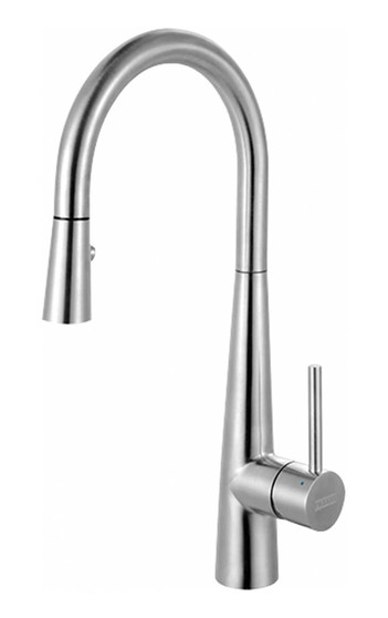 Franke Steel Pull-Down Kitchen Faucet in Stainless Steel (2)