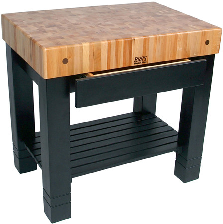 John Boos  Co. Homestead Black Butcher Block