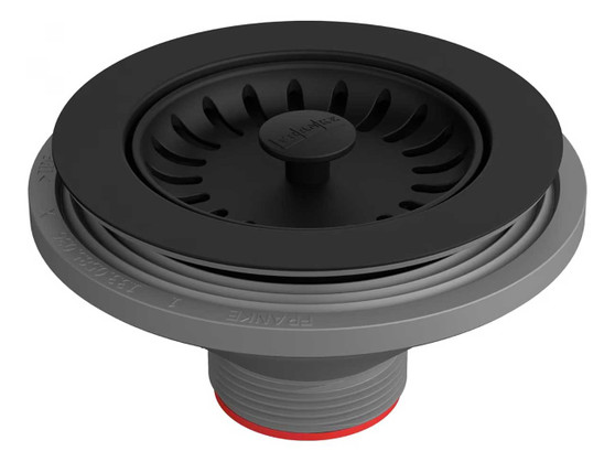 Franke Colorline Sink Strainer in Matte Black