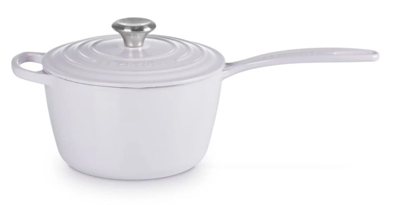Le Creuset Signature 2.25 Qt Saucepan in Shallot