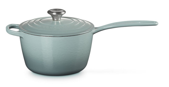 Le Creuset 2.25 Qt. Sea Salt Signature Saucepan