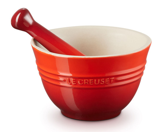 Le Creuset Cerise Mortar  Pestle