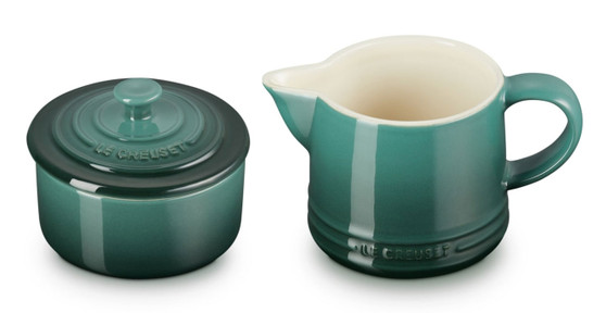 Le Creuset Signature Artichaut Cream  Sugar Set