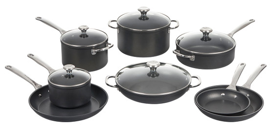 Le Creuset 13-Piece Toughened Nonstick PRO Set