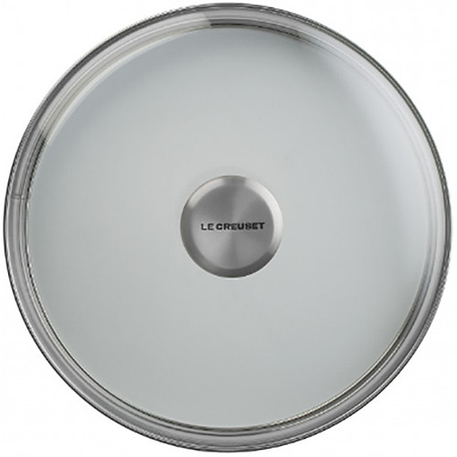 Le Creuset 12 Glass Lid With Stainless Steel Knob