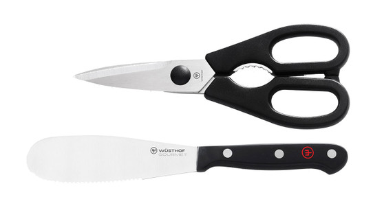 Wusthof Gourmet 2-Piece Spreader  Shears Utility Set