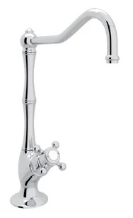 Rohl Acqui Polished Chrome Column Spout Filter Faucet