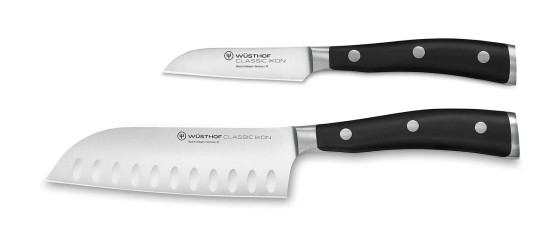 Wusthof Classic Ikon 2 Piece Mini Asian Knife Set