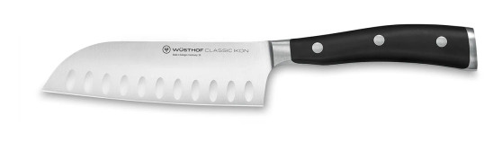 Wusthof Classic Ikon 5 Hollow Edge Santoku Knife