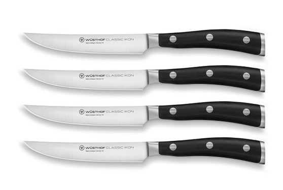 Wusthof Classic Ikon 4 Piece Steak Knife Set