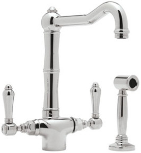 Rohl Acqui Polished Nickel BarPrep Kitchen Faucet