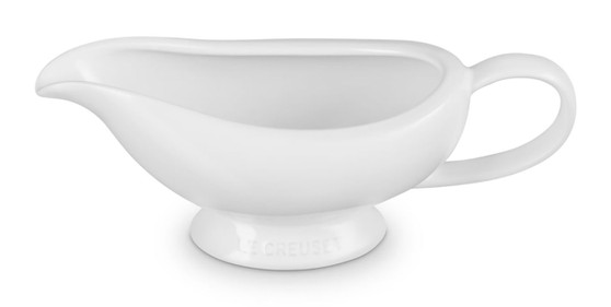 Le Creuset Heritage 16 Oz. White Gravy Boat
