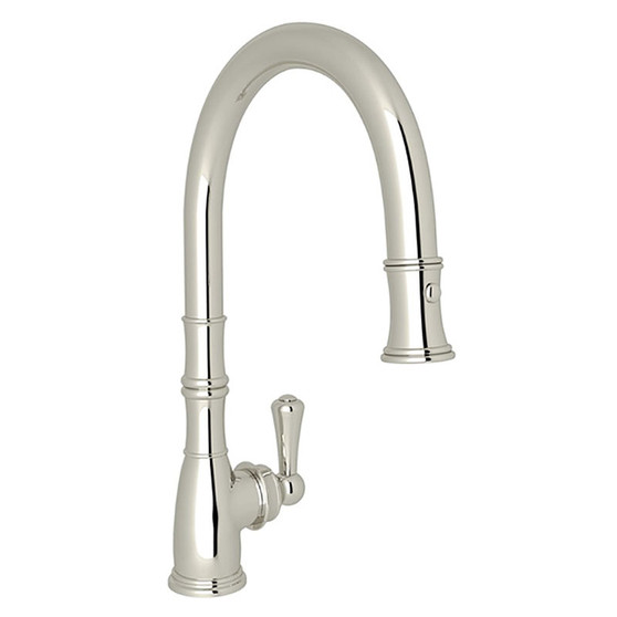 Rohl Perrin  Rowe Georgian Era Traditional Polished Nickel Pull-Down Faucet