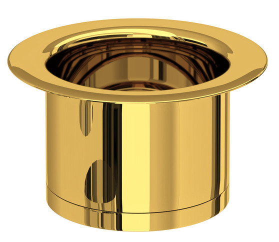 Rohl Disposal Flange - Extended In Unlacquered Brass