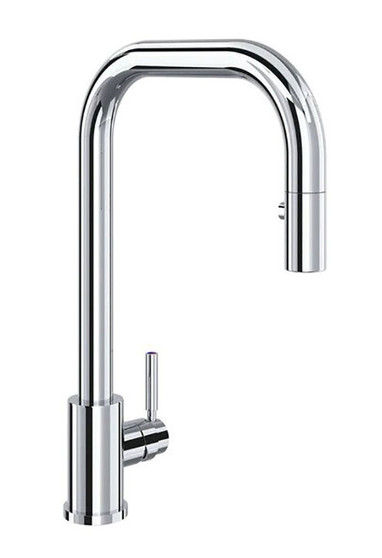 Rohl Perrin  Rowe Holborn Polished Chrome U-Spout Pull-Down Faucet