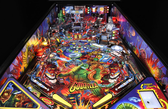 Stern Pinball Blades - Godzilla Inside Art