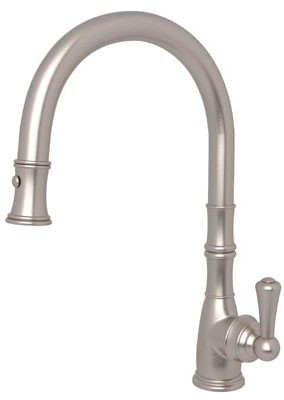 Rohl Perrin  Rowe Georgian Era Traditional Satin Nickel Pull-Down Faucet