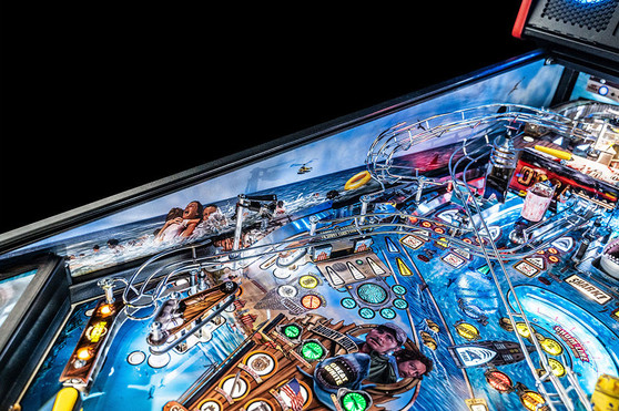 Stern Pinball Inside Art Blades for JAWS Pinball Machines