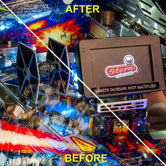 Stern Pinball High Resolution Playfield Glass