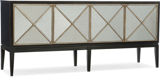 Hooker Furniture Home Entertainment Melange Jova Four-Door Credenza