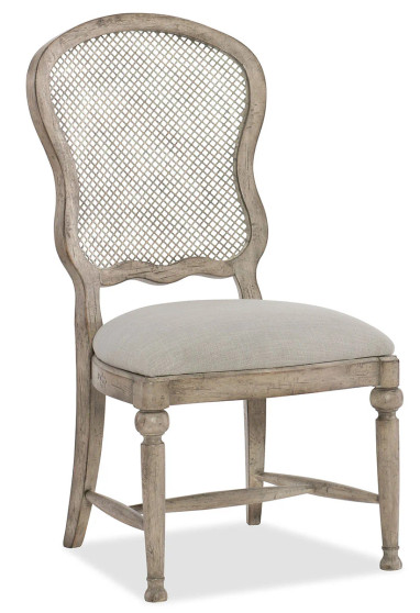 Hooker Furniture Dining Room Boheme Gaston Metal Back Side Chair