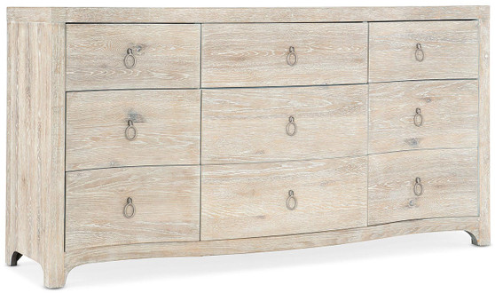 Hooker Furniture Bedroom Serenity Harbour Nine Drawer Dresser