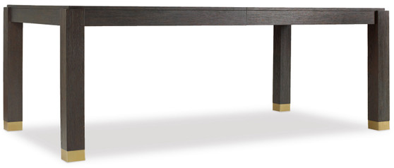 Hooker Furniture Curata Dark Wood Rectangle Dining Table