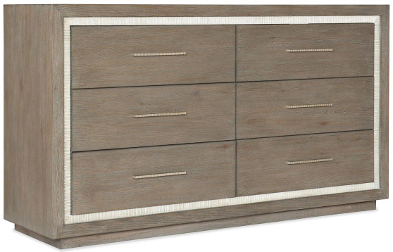 Hooker Furniture Bedroom Serenity Mainstay Six Drawer Dresser