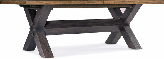 Hooker Furniture Dining Room Big Sky Trestle Dining Table w Two 20 Leaves