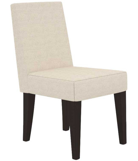 Canadel Gourmet Dining Chair 9041 in Ebony Washed 6K Sunbrella