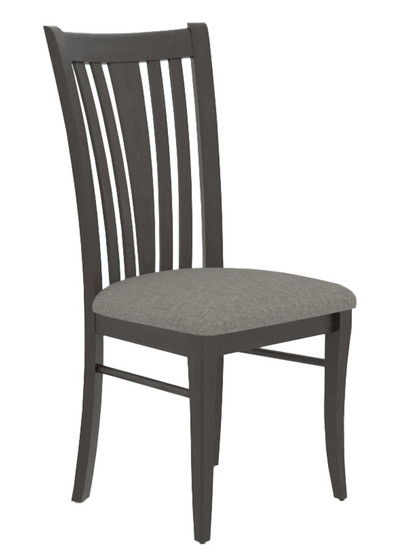 Canadel Core Dining Chair in Daveys Grey TN Fabric