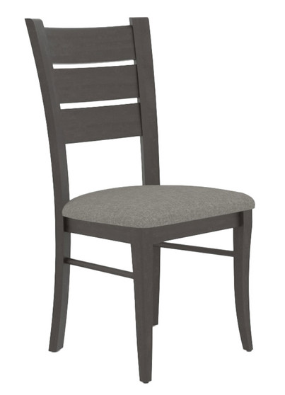 Canadel Core Dining Chair in Daveys Grey TN Fabric (2)
