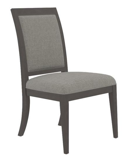 Canadel Core Dining Chair 5010 in Daveys Grey TN Fabric