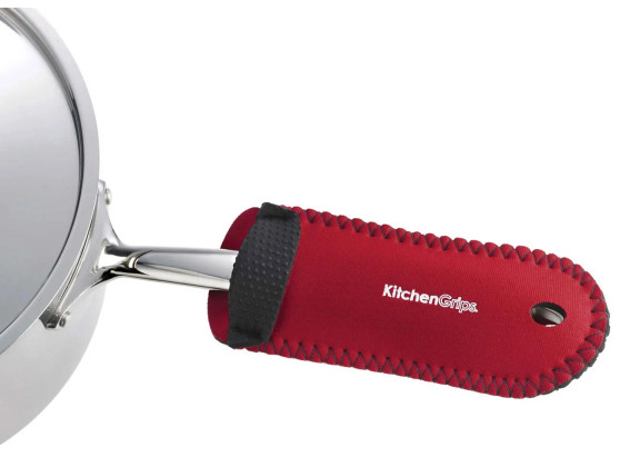 Cuisipro Kitchen Grips FLXaPrene Pan Handle Holder Set in Cherry