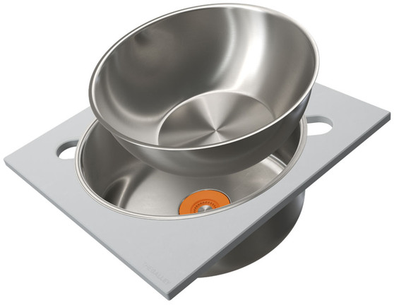 The Galley Gray Dual-Tier Wash  Serve Set