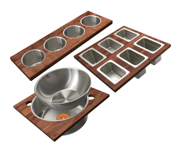 The Galley Entertain Kit In American Black Walnut
