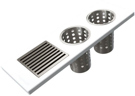 The Galley White Upper Tier Utensil Caddy