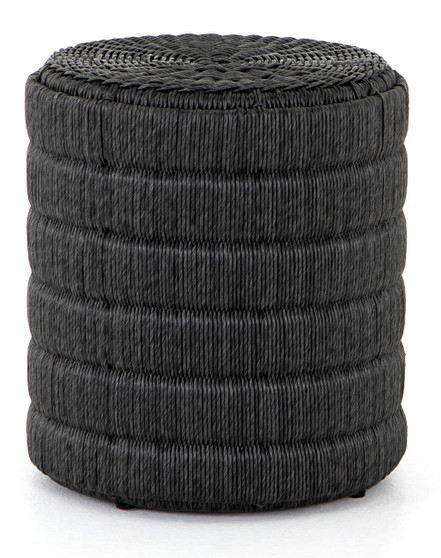 Four Hands Grass Roots Collection Vintage Coal Madura End Table